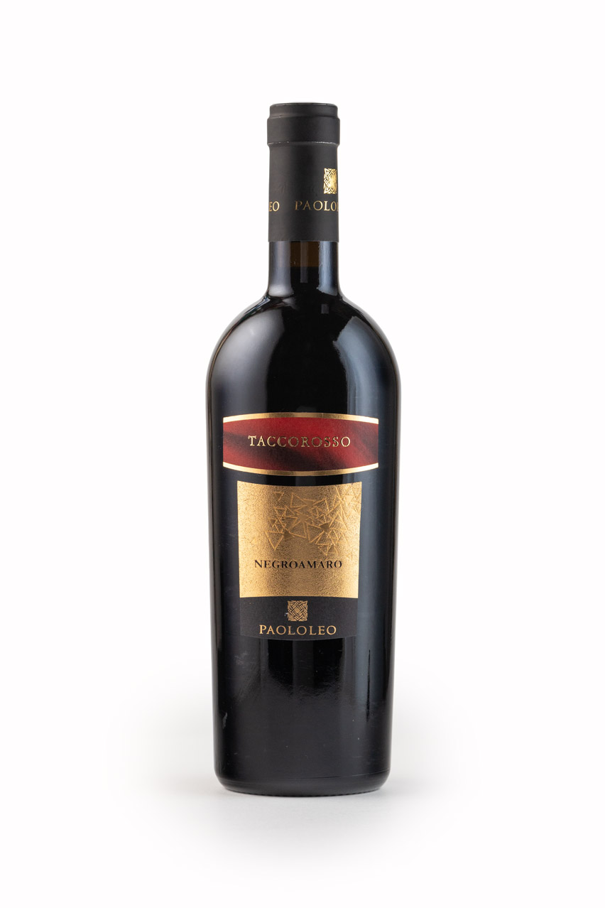 Вино Паололео Таккороссо Негроамаро, красное, сухое, 0.75л
